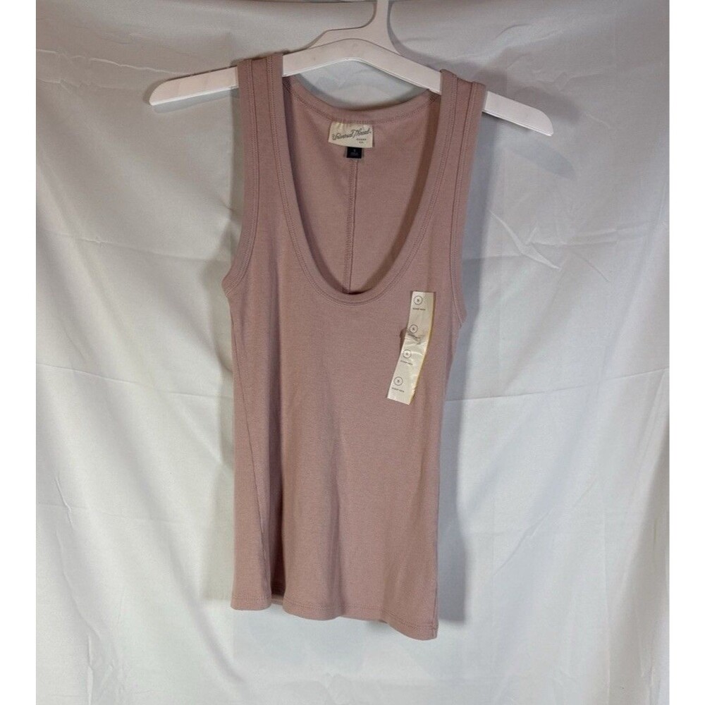 Universal Thread Women’s Size Small Ribbed Racer Back Tank Top Color Pink